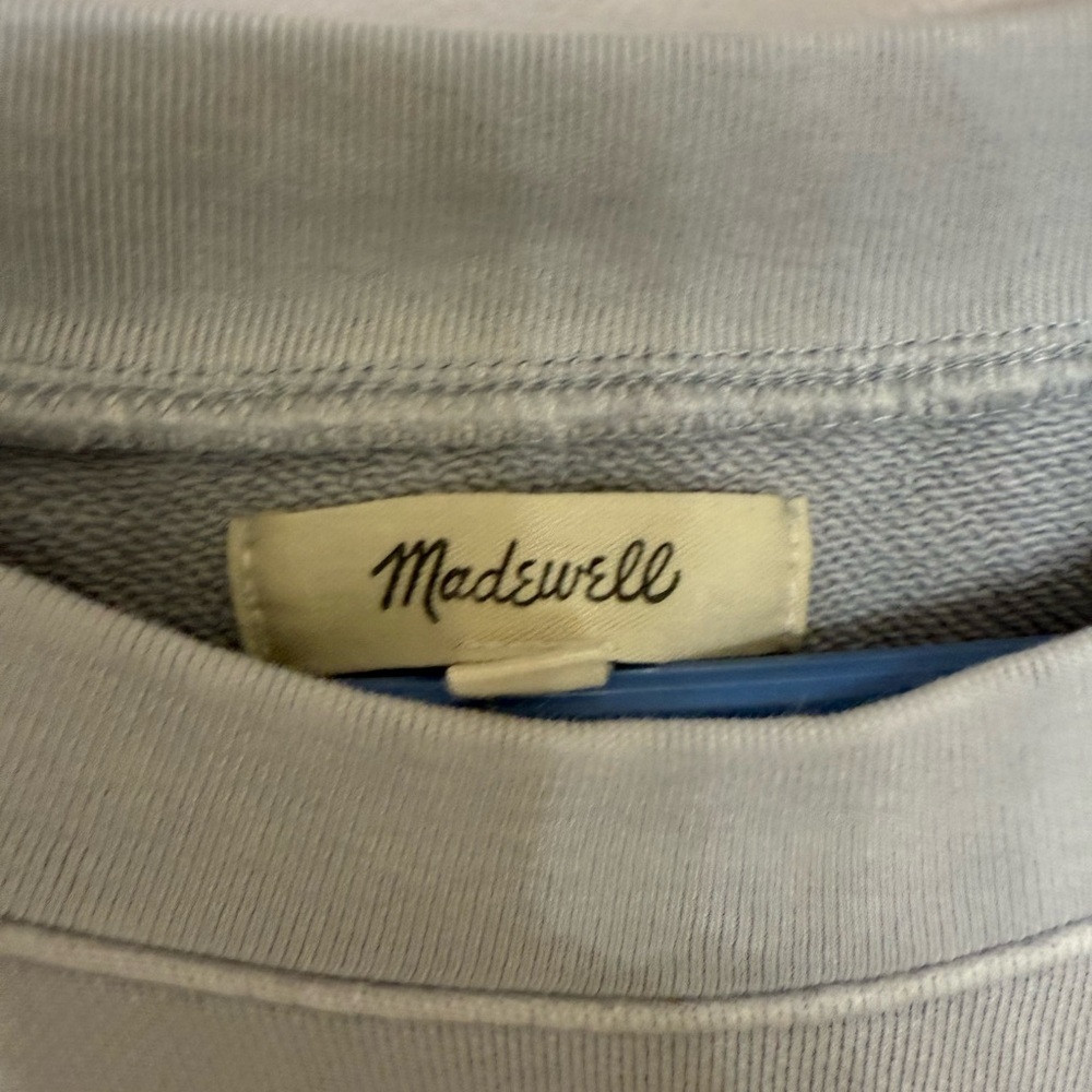 Madewell Gray Crewneck - Picture 2 of 3